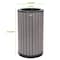 Alpine Industries 32 gal Round Outdoor Can, Grey, Steel + Plastic wood, 20 in ALP4400-01-GRY - alternate 3